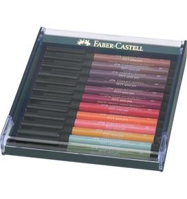 Bút cọ Pitt Artist Basic, B, 12 Tông Màu Đất 